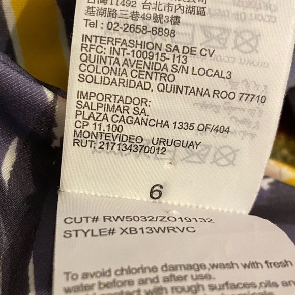 RVCA• Vista Cheeky Bikini Bottom NEW Size XL - Picture 10 of 12